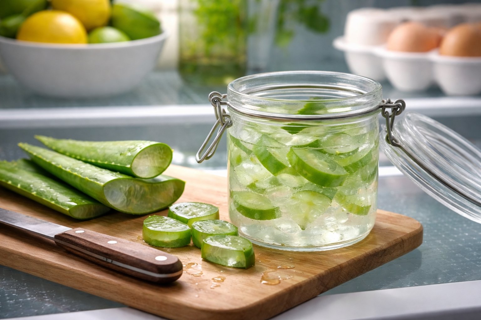 Combien de temps se conserve l'aloe vera au frigo