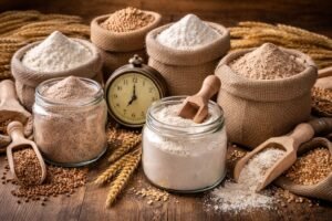 Combien de temps se conserve la farine au blé, sarrasin