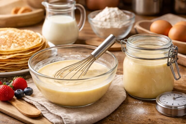 Combien de temps se conserve la pâte à crêpe au frigo