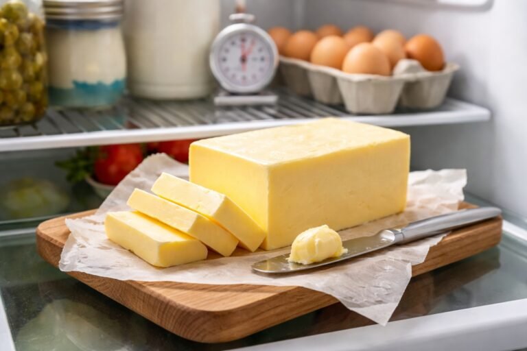 Combien de temps se conserve le beurre au frigo