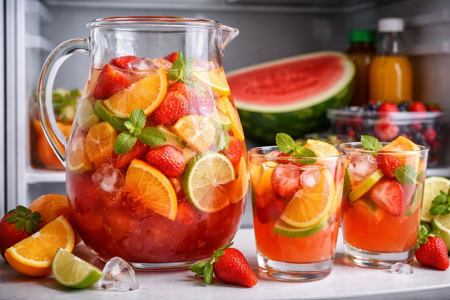 Combien de temps se conserve le punch au frigo