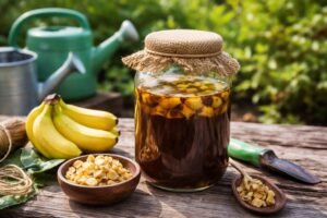 Combien de temps se conserve le purin de banane