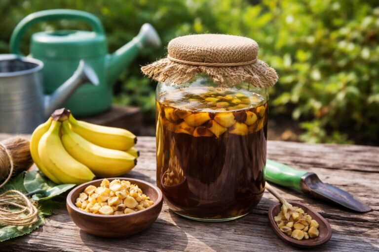 Combien de temps se conserve le purin de banane