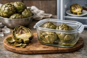 Combien de temps se conserve un artichaut cuit