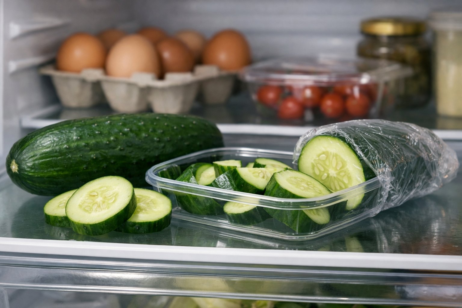 Combien de temps se conserve un concombre au frigo