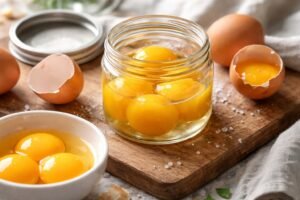 Combien de temps se conserve un jaune d'œuf cru