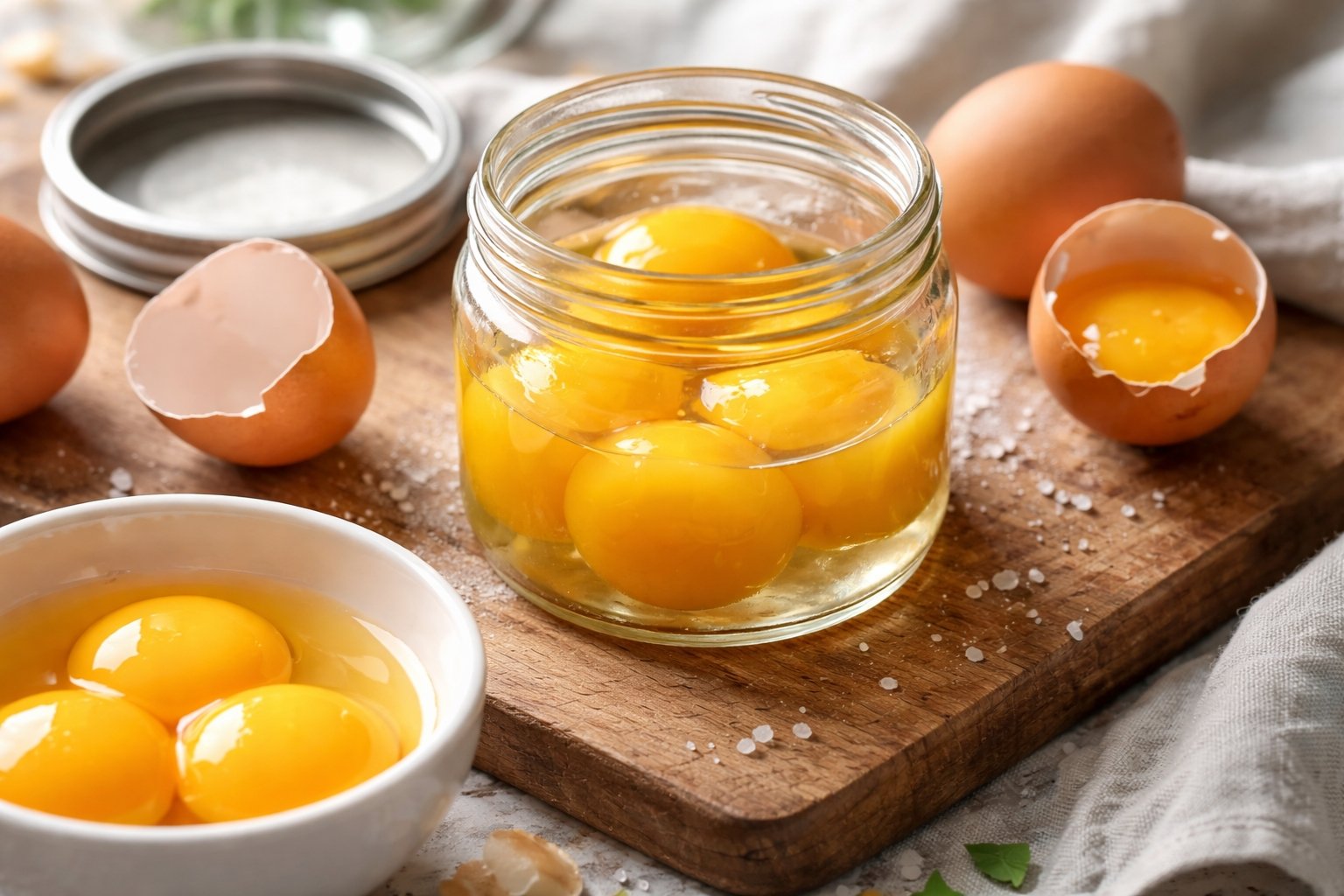 Combien de temps se conserve un jaune d'œuf cru