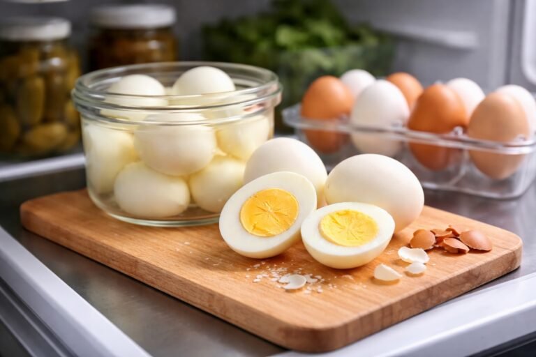 Combien de temps se conserve un œuf dur au frigo