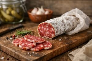 Combien de temps se conserve un saucisson sec entamé