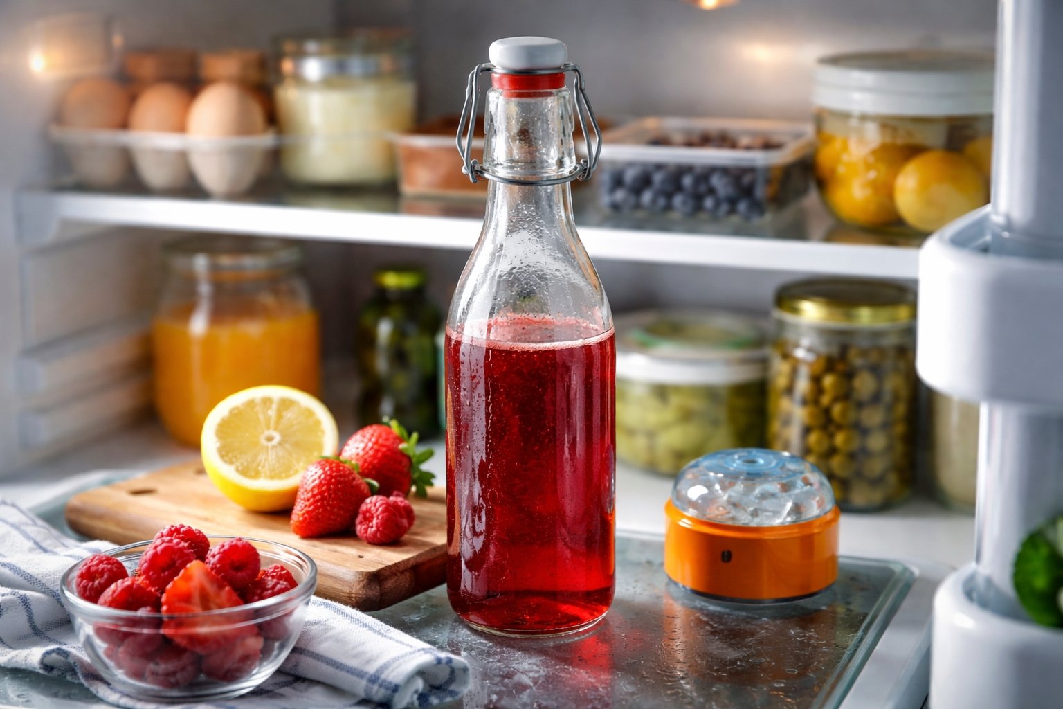 Combien de temps se conserve un sirop ouvert au frigo