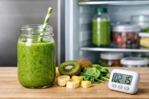 Combien de temps se conserve un smoothie maison au frigo