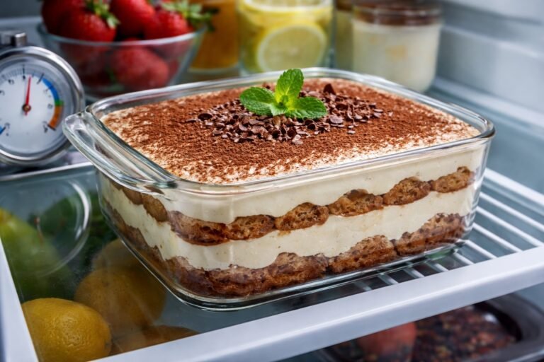Combien de temps se conserve un tiramisu maison au frigo