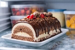 Combien de temps se conserve une bûche glacée