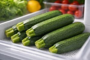 Combien de temps se conserve une courgette au frigo