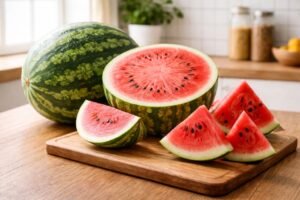 Combien de temps se conserve une pastèque coupée ou entière