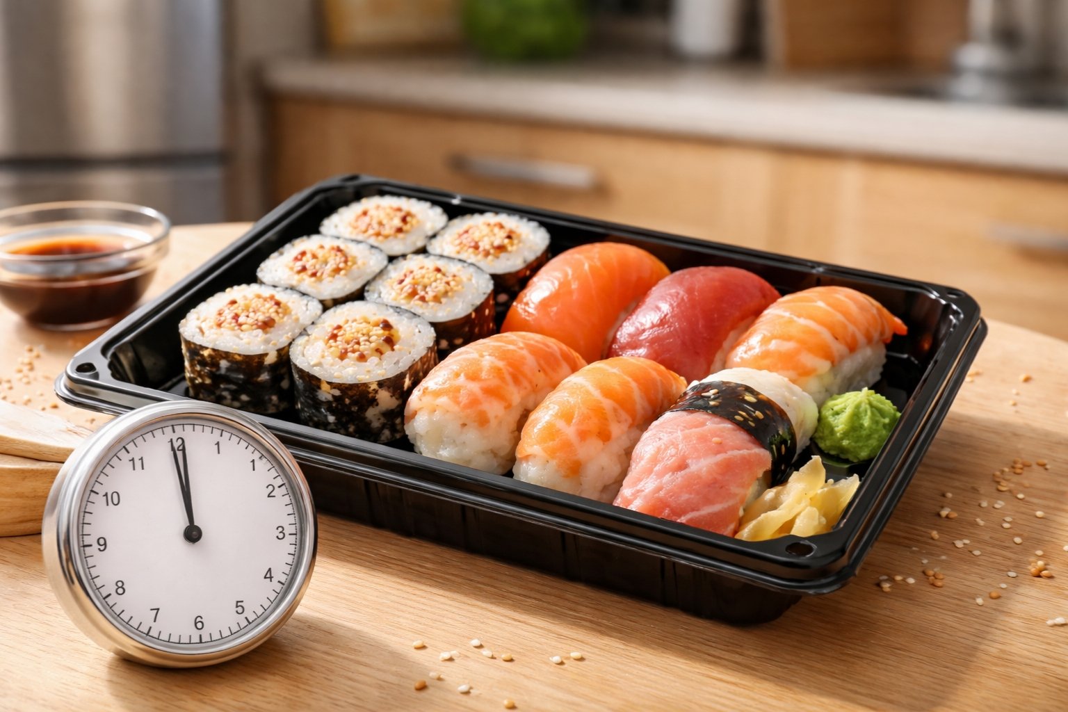 Combien de temps se conserve des sushis