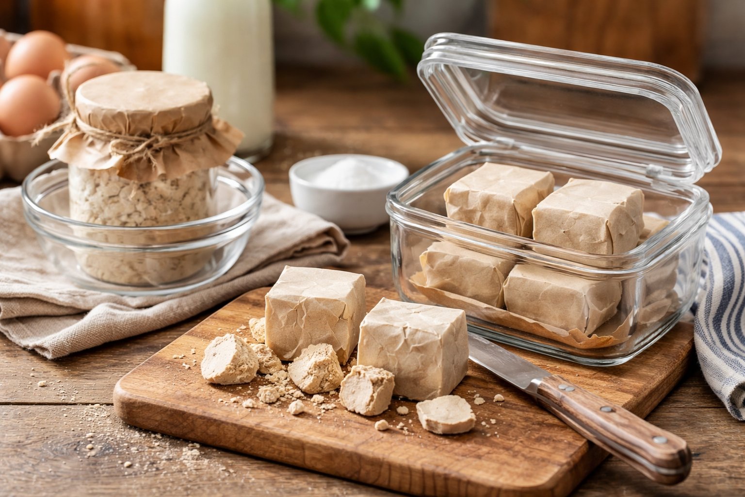 Combien de temps se conserve la levure fraîche