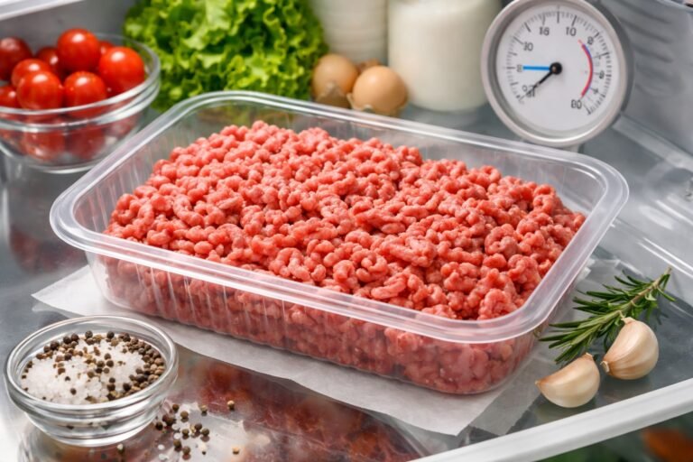 Combien de temps se conserve la viande hachée au frigo
