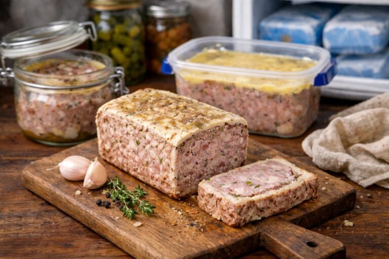 Combien de temps se conserve un pâté fait maison
