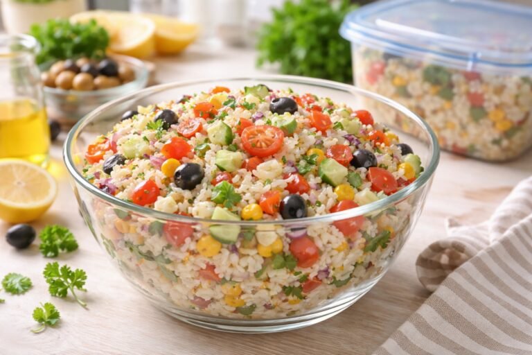 Combien de temps se conserve une salade de riz