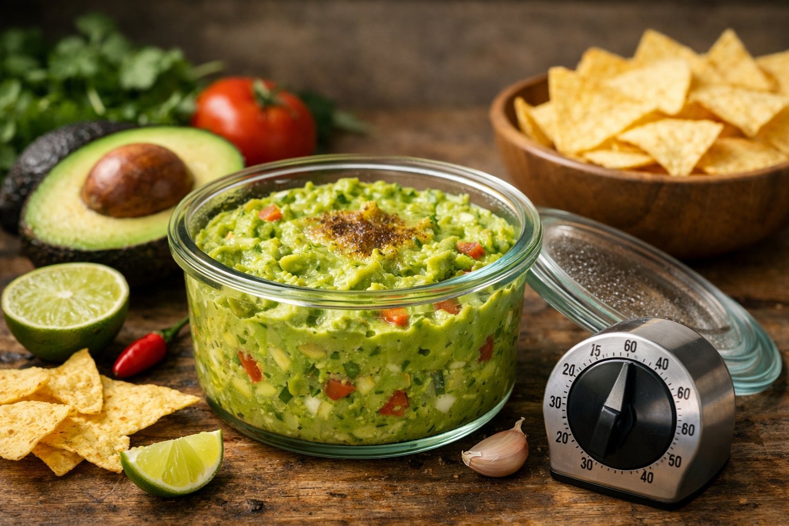Combien de temps se conserve le guacamole
