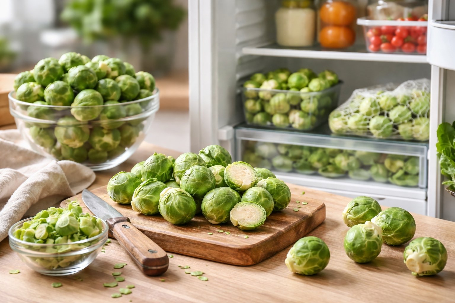 Combien de temps se conserve les choux de Bruxelles