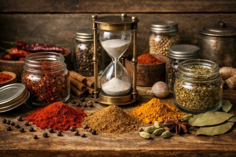 Combien de temps se conserve les épices