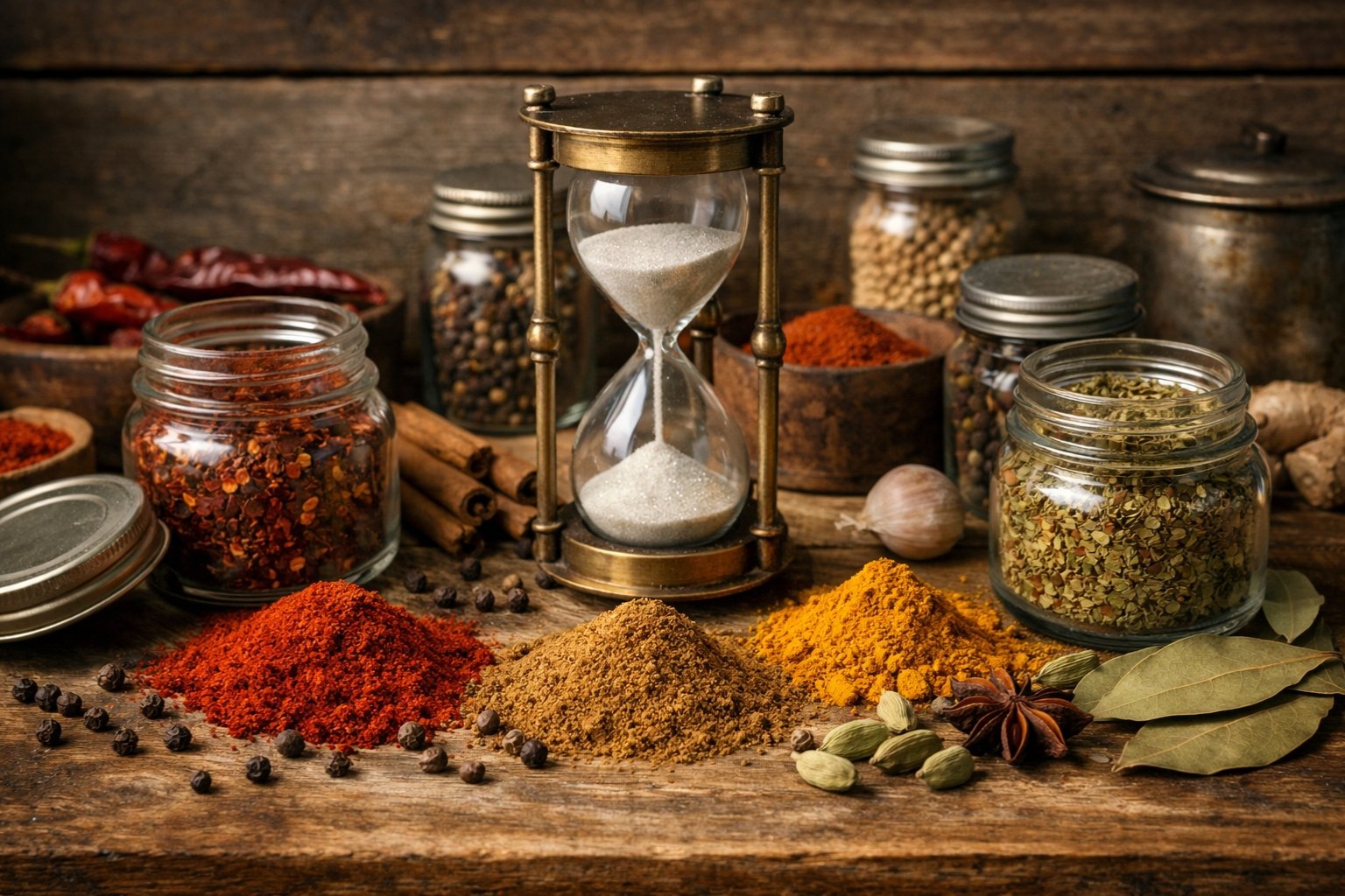 Combien de temps se conserve les épices