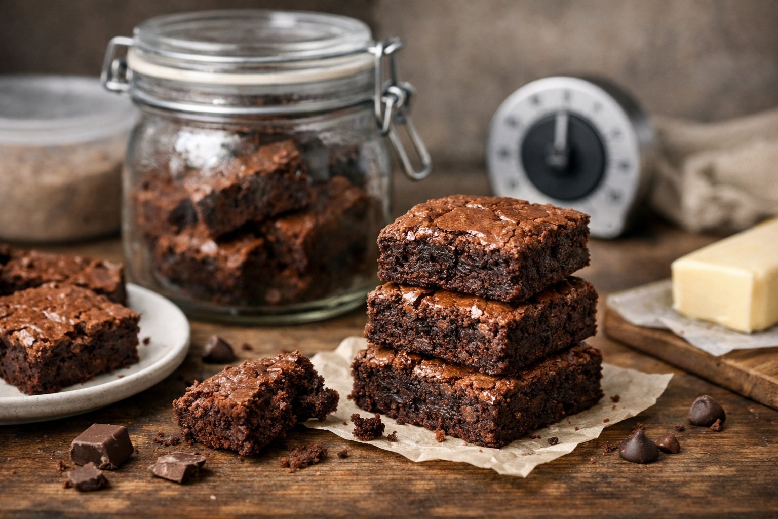 Combien de temps se conserve un brownie maison