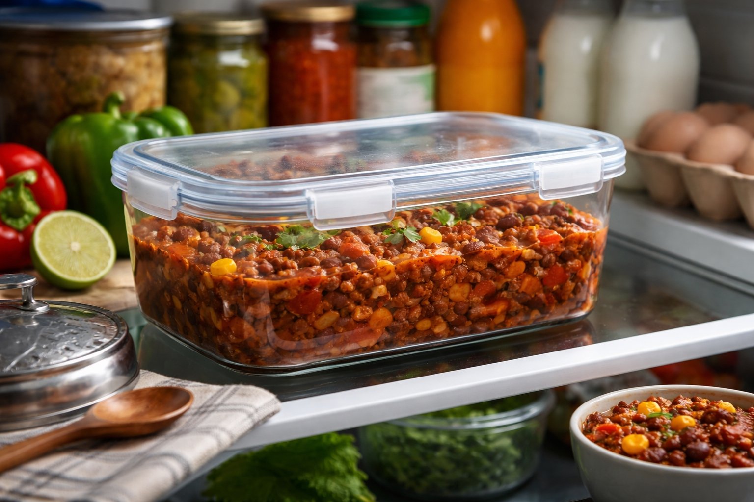 Combien de temps se conserve un chili au frigo