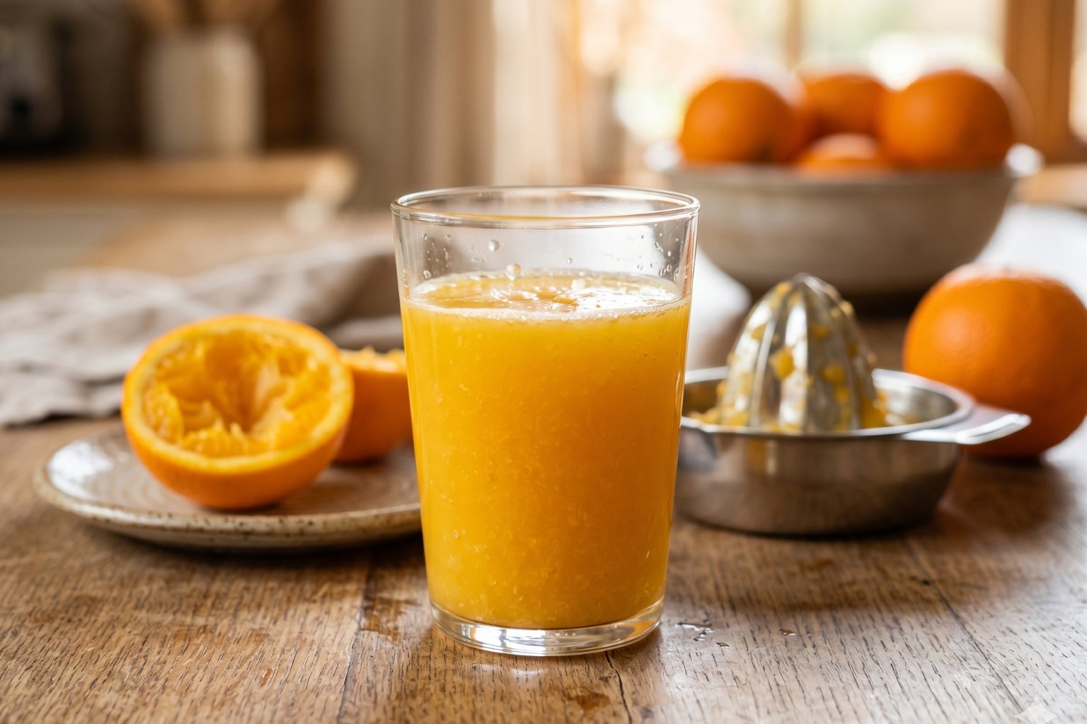 Combien de temps se conserve un jus d'orange pressé