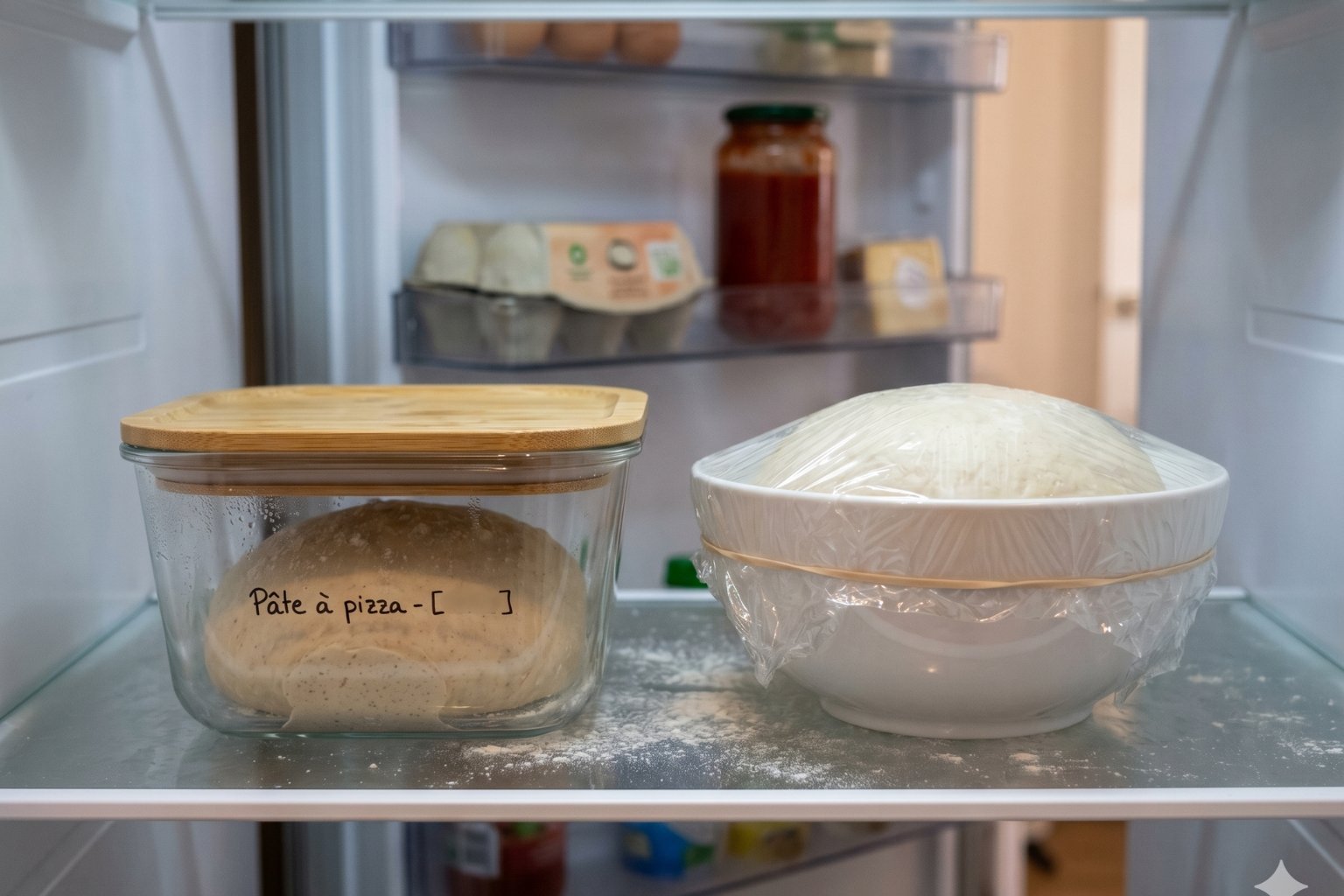 Combien de temps se conserve une pâte à pizza maison