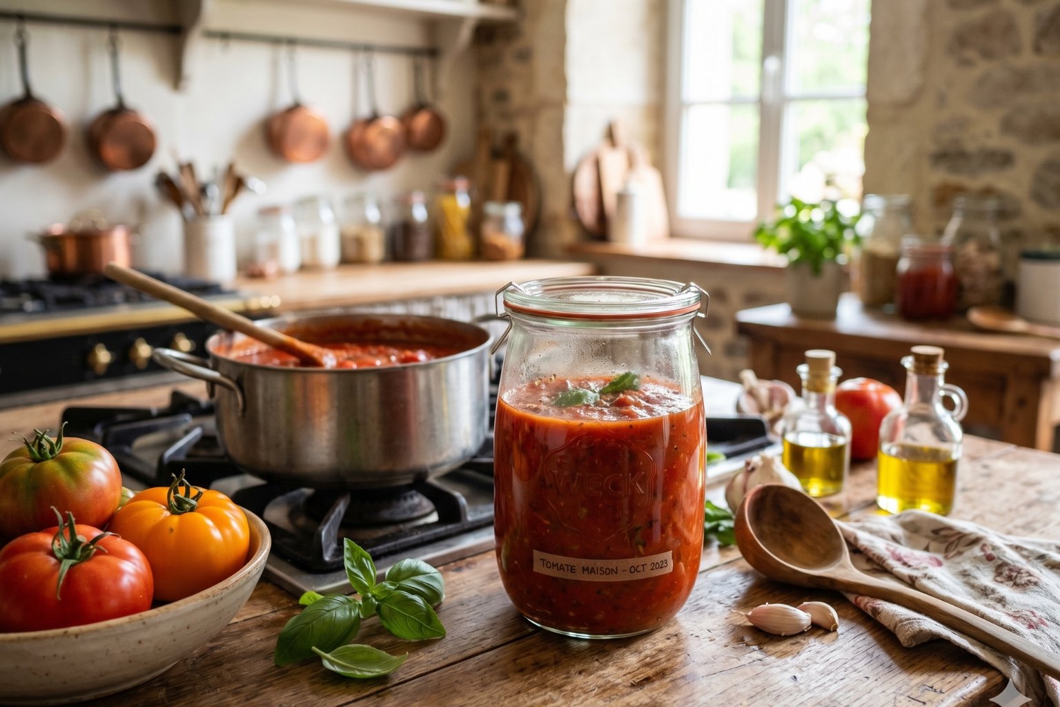 Combien de temps se conserve une sauce tomate maison
