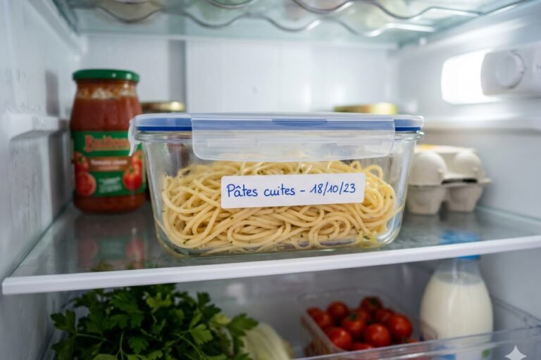 Combien de temps se conservent des pâtes cuites
