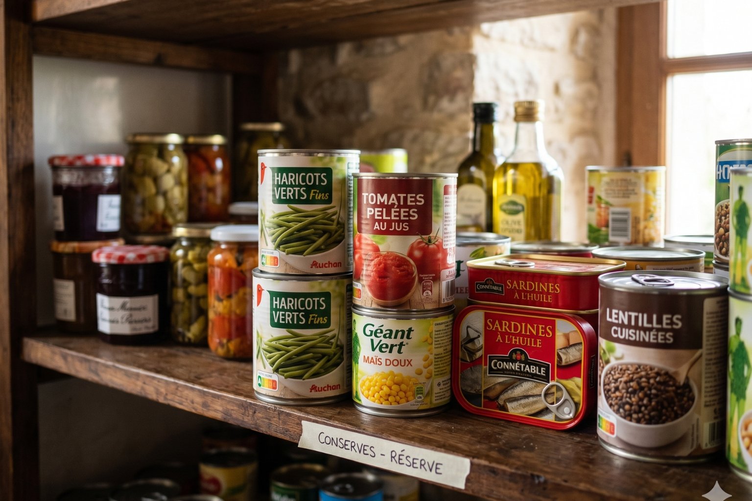 Combien de temps se garde une boîte de conserve