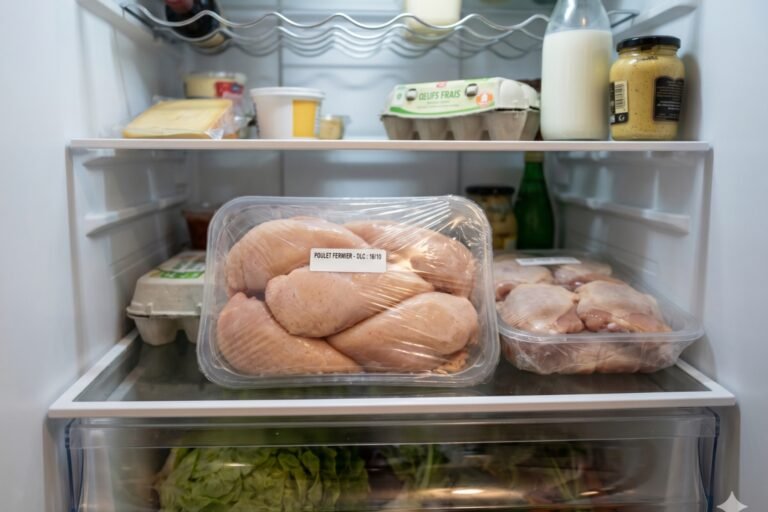 combien-de-temps-se-conserve-une-volaille au frigo
