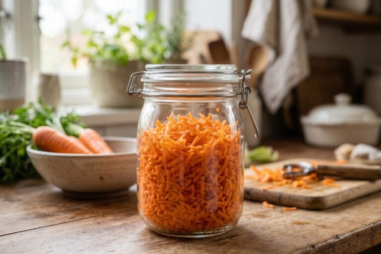 Combien de temps se conserve des carottes râpées