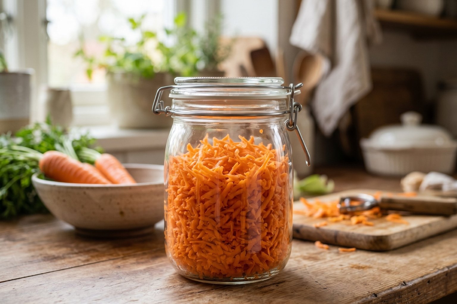 Combien de temps se conserve des carottes râpées