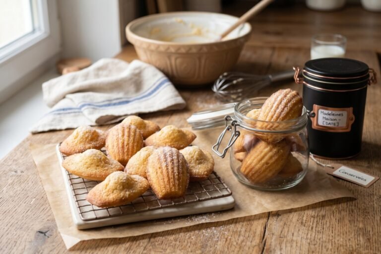 Combien de temps se conserve des madeleines maison