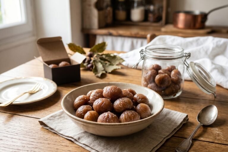Combien de temps se conserve des marrons glacés
