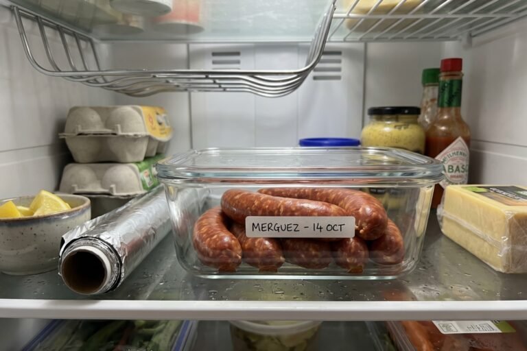 Combien de temps se conserve des merguez au frigo