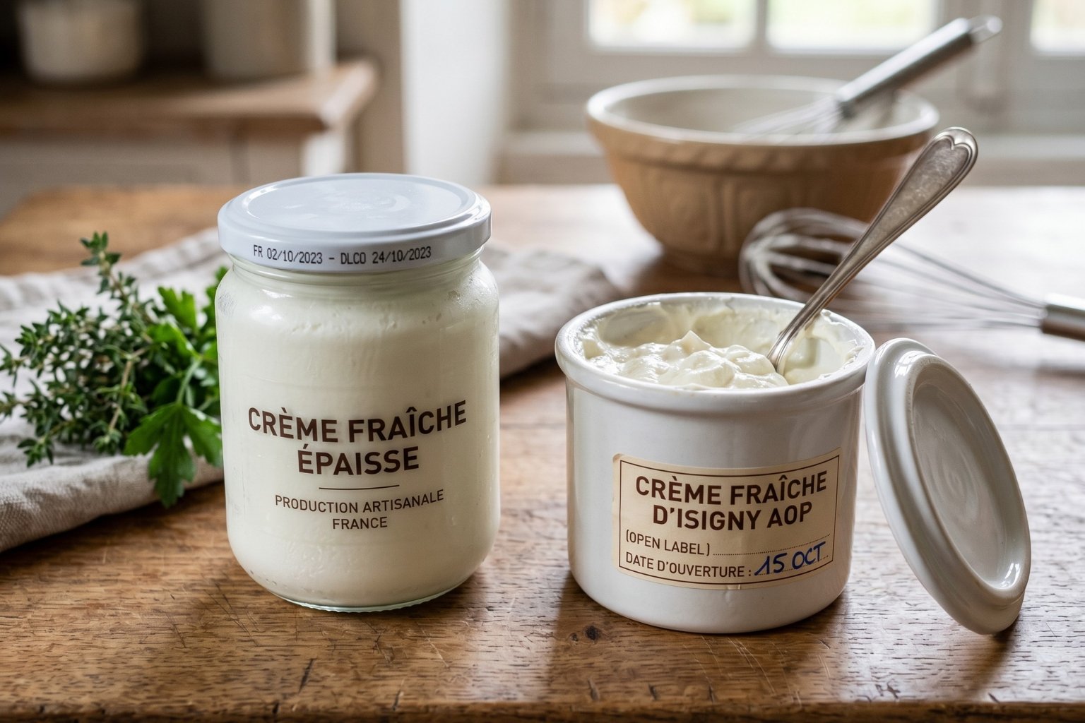 Combien de temps se conserve la crème fraîche