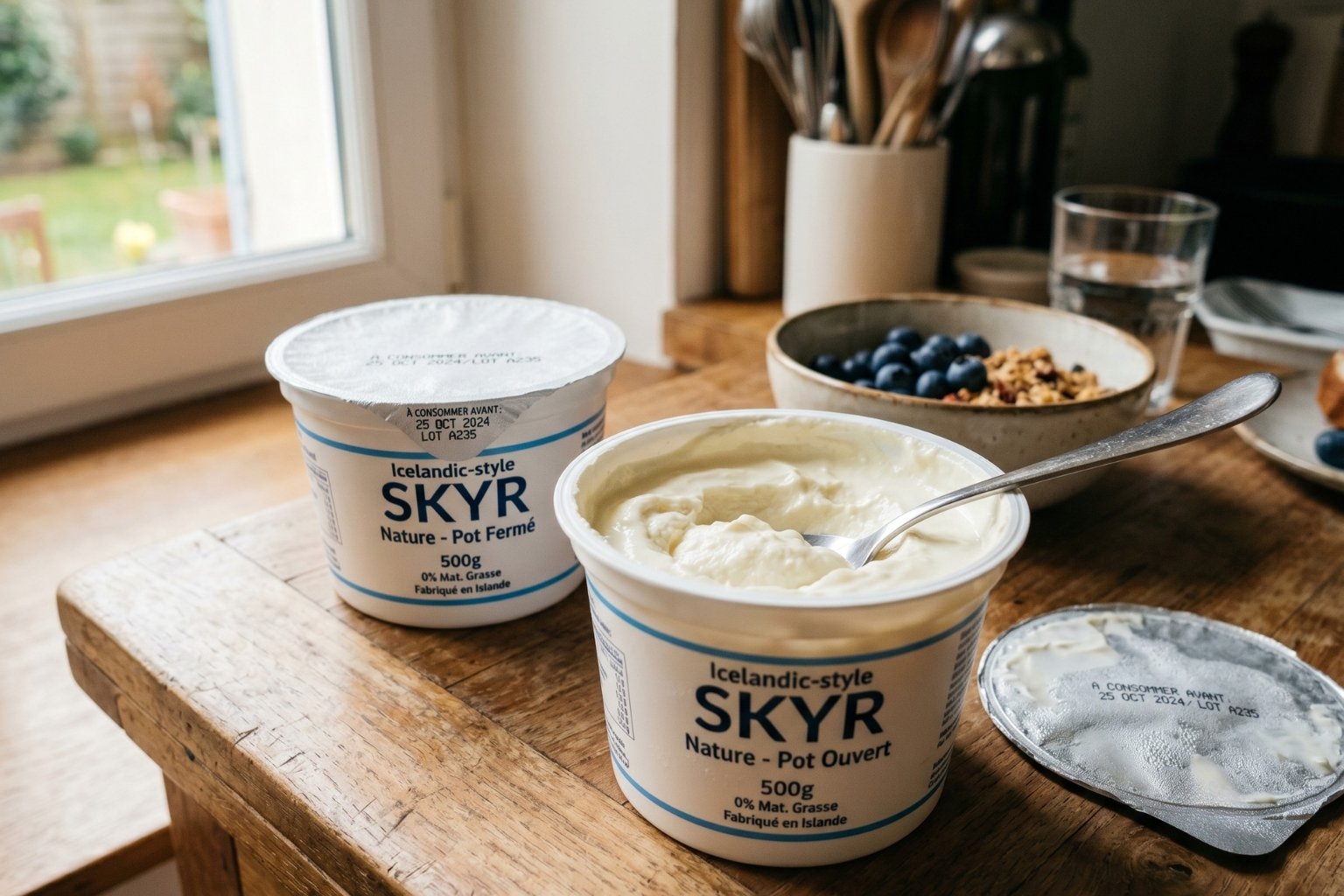 Combien de temps se conserve le skyr