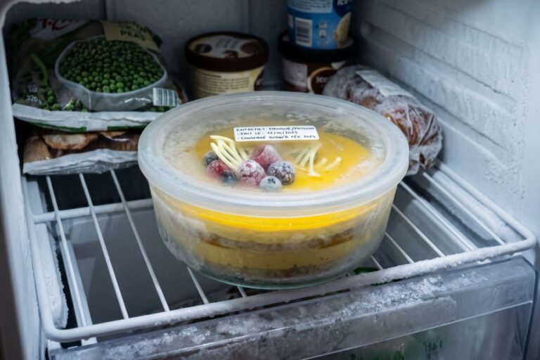 Combien de temps se conserve un entremet au congélateur