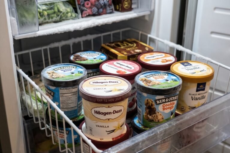 Combien de temps se conserve une glace au congélateur